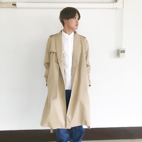 KONYA / Hollowed Coat  /  beige