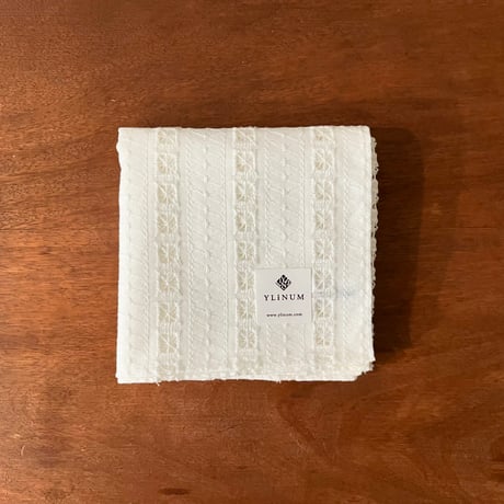 オールオーバーエンブロイダリーレースハンカチ（WHITE）