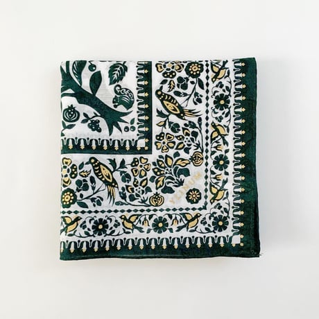 ALTHEA ハンカチ（Forest GREEN）