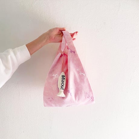 Miaou! Bag - ミャウ！バッグ・スイス製ヴィンテージネコ刺繍 | SANDÉMEREEN