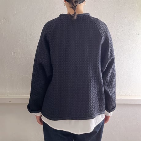 【予約注文】フランス製ヴィンテージシルクドット刺繍ジャケット | SANDÉMEREEN