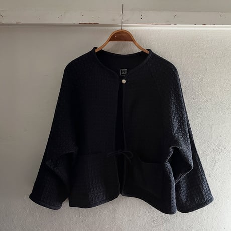 【予約注文】フランス製ヴィンテージシルクドット刺繍ジャケット | SANDÉMEREEN