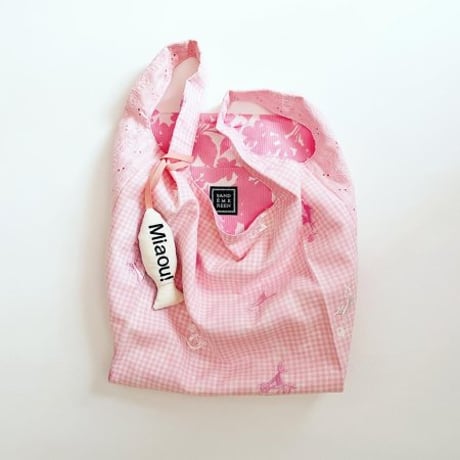 Miaou! Bag - ミャウ！バッグ・スイス製ヴィンテージネコ刺繍 | SANDÉMEREEN