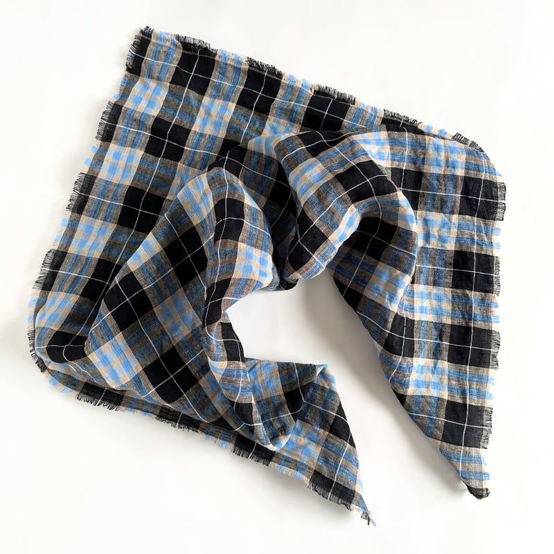 YAVI（ヤヴィ） MIX GINGHAM SCARF スカーフ YAVI（ヤヴィ） MIX GINGHAM SCARF スカーフ Bshop（ビショップ