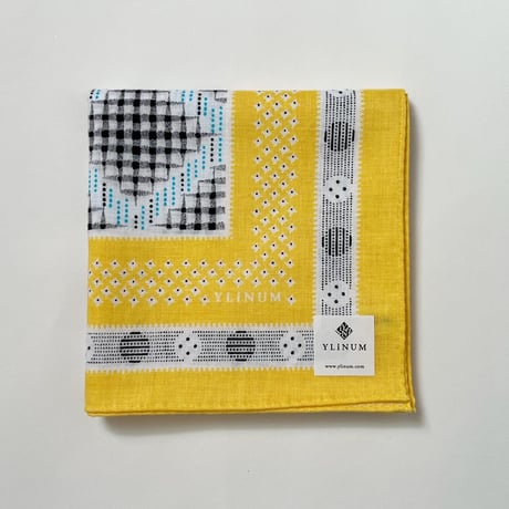 CLARENCE ハンカチ（Custard YELLOW）