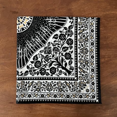 ALTHEA ハンカチ（BLACK）