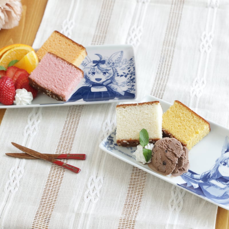 白上フブキコラボ缶かすてら＋波佐見焼　hololive×須崎屋 数量限定販売】白上フブキコラボ波佐見焼 hololive×須崎屋【予約
