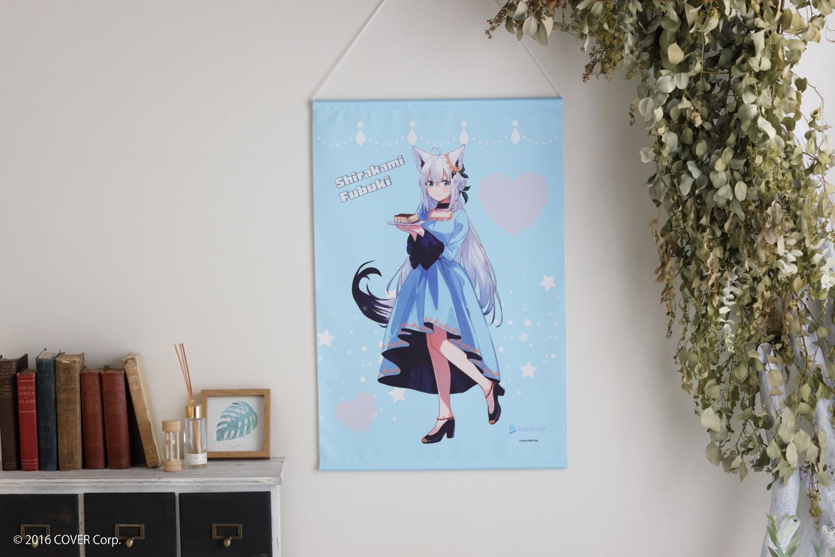 の*k様 【未開封品】 白上フブキ 利休園コラボ タペストリー 利休園