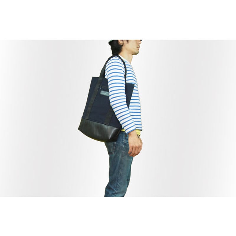 Mini Manee : Backpack+Tote ネイビー | RUBBER KILLER