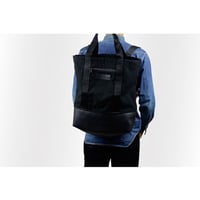 Manee : Backpack+Tote ブラック