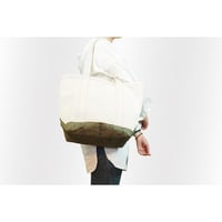 RUBBER KILLER & FRIENDS : Cotton Canvas Tote Bag w/ UsedMilitary