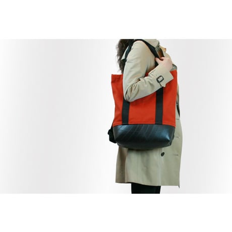 Mini Manee : Backpack+Tote レッド
