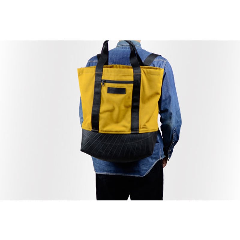 Manee : Backpack+Tote イエロー | RUBBER KILLER公式オンラ