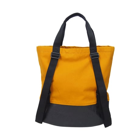 Manee : Backpack+Tote イエロー