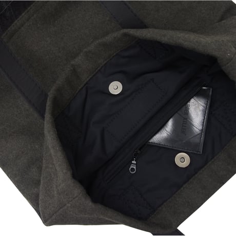 Jane : Wool Tote　オリーブ