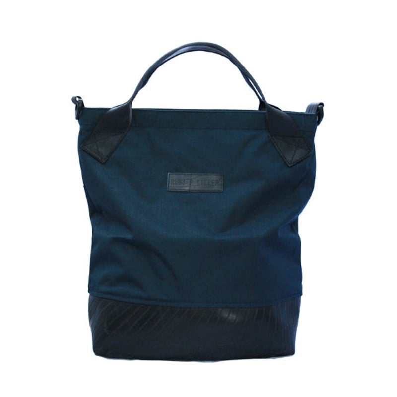 202 Tim Tote + Shoulder Bag ネイビー | RUBBER KILLE