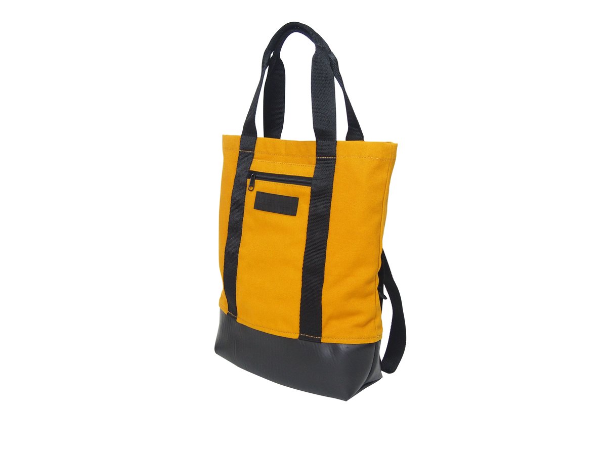 Mini Manee : Backpack+Tote イエロー | RUBBER KILLER