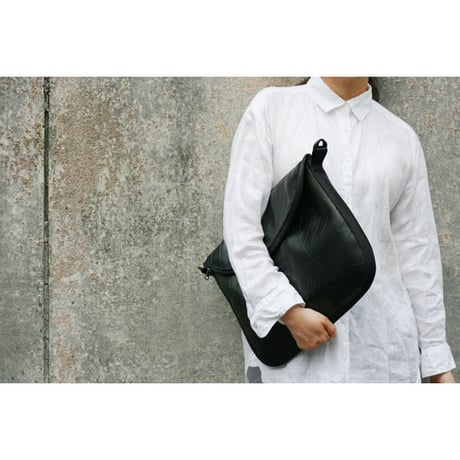 Clutch+Shoulder Bag w/ nylon100