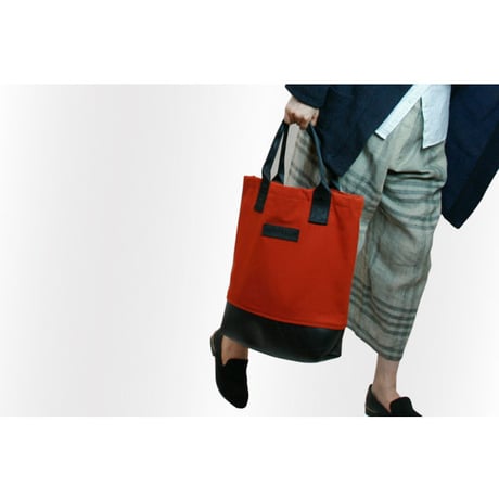 Mini Meena : Tote bag レッド