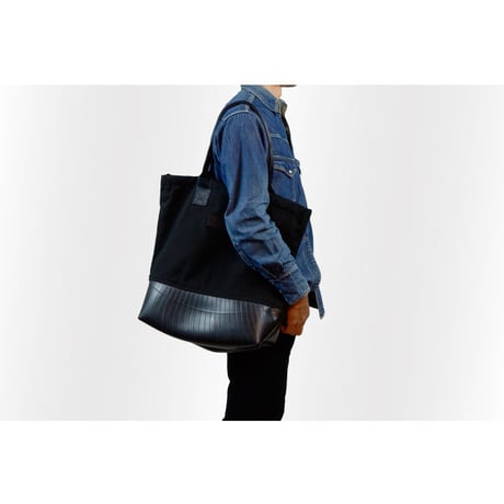 Meena : Tote bag ブラック