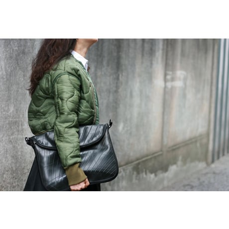 Clutch+Shoulder Bag w/ nylon100