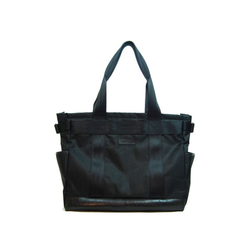 B Wide Tote Bag w nylon100 RUBBER KILLER