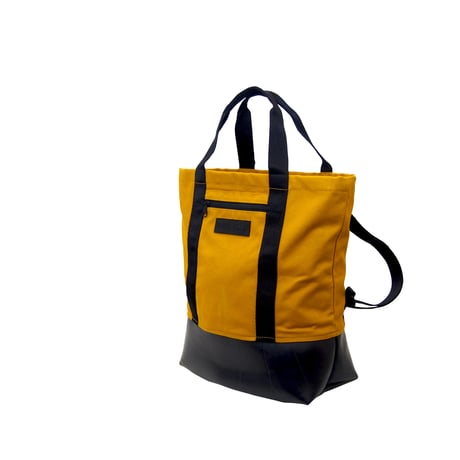 Manee : Backpack+Tote イエロー