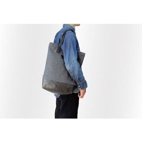 Jane : Wool Tote グレー