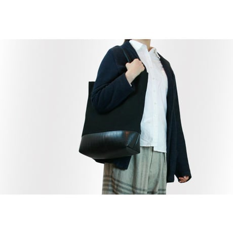 Mini Meena : Tote bag ブラック