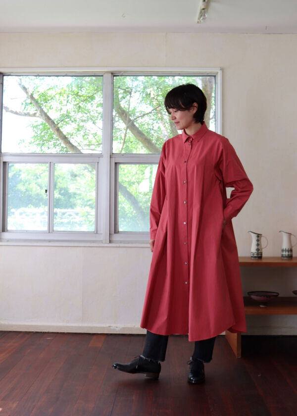 ARTS&SCIENCE Side tuck long dress | Shoka: