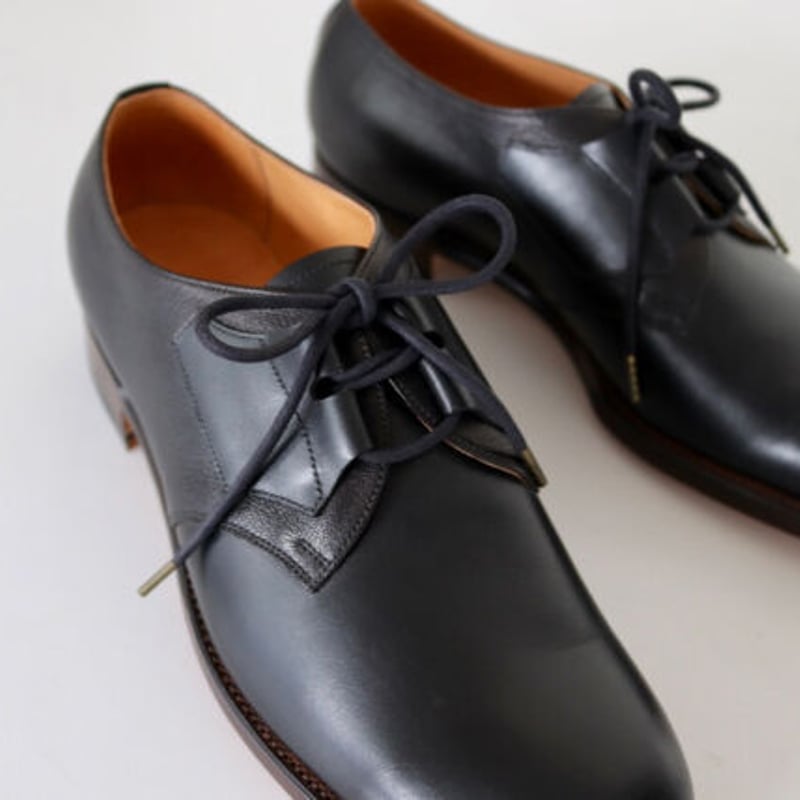 formeフォルメ　ギリーシューズ forme (フォルメ)｜Ghillie blucher tongue less（Mens）- Black