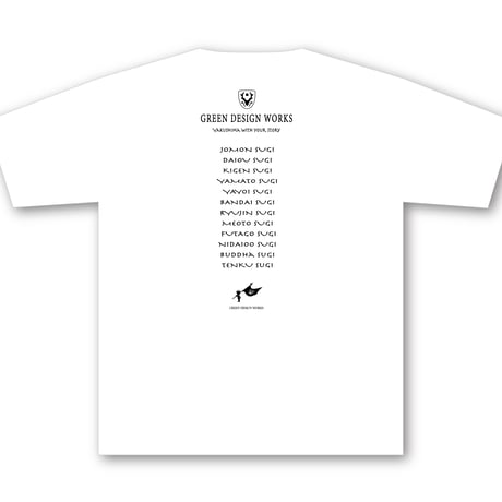 #16　【復刻版】屋久島縄文杉全面Tshirt