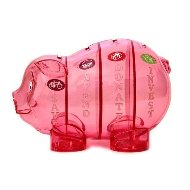ハッピー・マネー®のピギーちゃん(Piggy Bank ﾋﾟｷﾞｰﾊﾞﾝｸ)（同色12個
