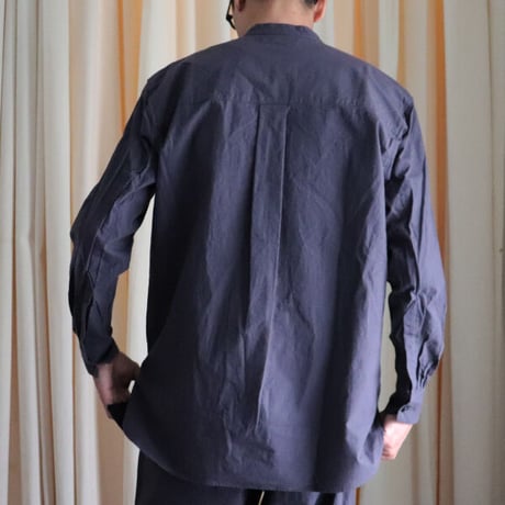 馬布ヴィンテージフィニッシュバンドカラースリーピングシャツ【MADE IN JAPAN】『日本製』/ Upscape Audience [AUD6263]