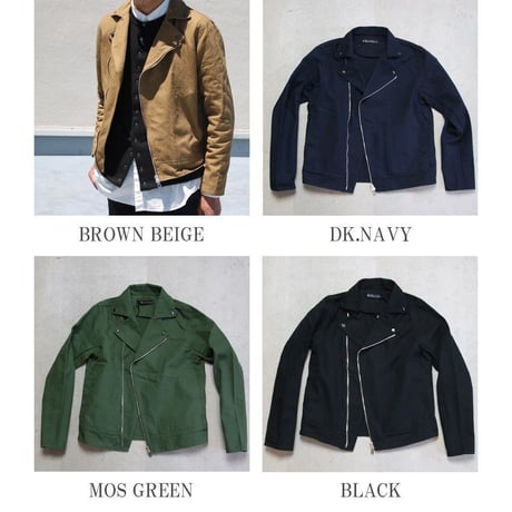 【RE PRICE / 価格改定】[AUD2732] Upscape Audience ヘビーオックスライダースジャケット