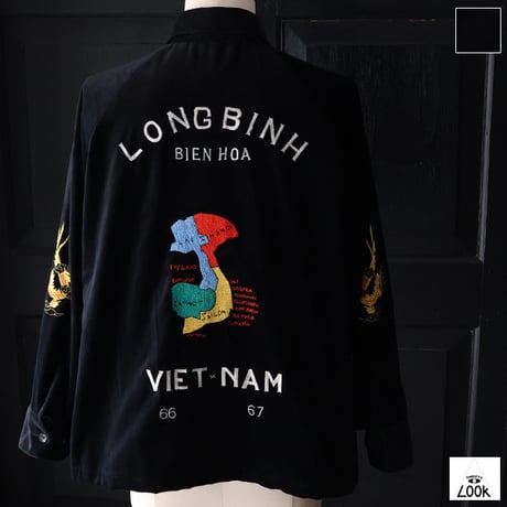 THRIFTY LOOK スリフティールック(tl24s002) / SOUVENIR VIET-NAM JACKET VELOUR [INS2075]