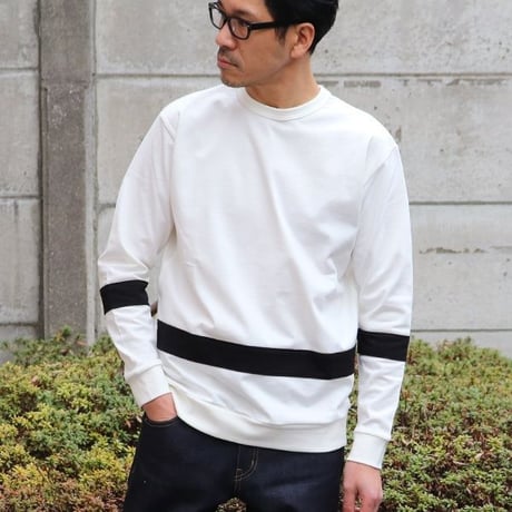 MVS天竺 切り替えライン セットイン スウェット【MADE IN JAPAN】『日本製』/ Upscape Audience [AUD6198]