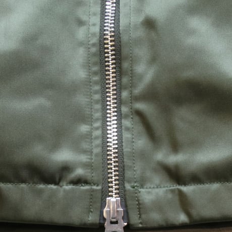 【RE PRICE/価格改定】[AUD2721] Upscape Audience ヴィンテージナイロンツイル ノーカラーJacket