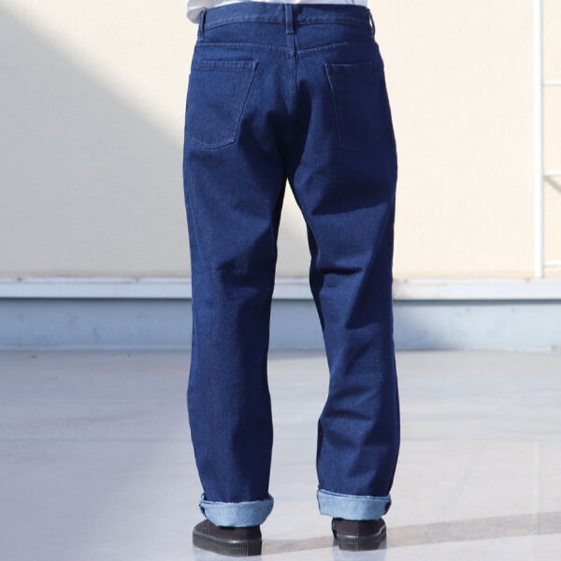 イタリア軍　デニム　5P ワークパンツ DEAD STOCK】Italian Army Denim 5P Work Pants イタリア軍