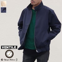 ”VENTILE GEAR"チノクロス セットイン G9ブルゾン【MADE IN JAPAN】『日本製』 / Upscape Audience [AUD7015]