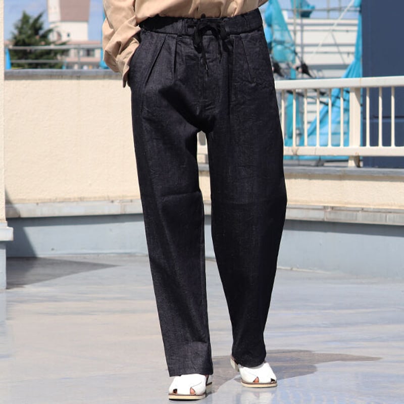 備後」10.5oz セルヴィッチ 青耳ストレッチデニム M52 2タック