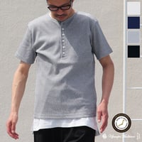 【RE PRICE/価格改定】[AUD1790] Upscape Audience 度詰ワッフルC/NヘンリーS/Sカットソー