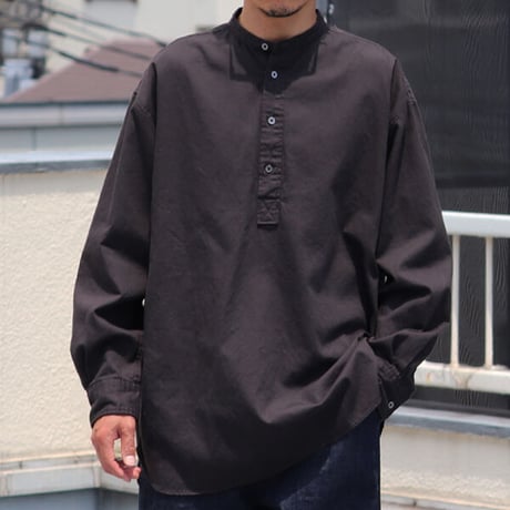 6オンス オックスフォード プルオーバー 長袖 ボクシーシャツ【MADE IN JAPAN】『日本製』/ Upscape Audience [AUD6269]