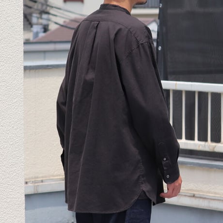 6オンス オックスフォード プルオーバー 長袖 ボクシーシャツ【MADE IN JAPAN】『日本製』/ Upscape Audience [AUD6269]