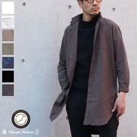 ソフトリネンコットンキャンバスローマシャツコート【MADE IN JAPAN】『日本製』/ Upscape Audience [AUD2779]
