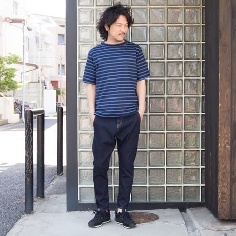 【RE PRICE/価格改定】[AUD1795] Upscape Audience セーターライク天竺オフネックS/Sカットソー