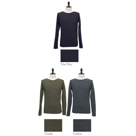 [AUD1642] Upscape Audience JPSダブルニットベイビーボートネック長袖カットソー