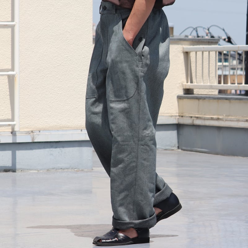 DEAD DEAD STOCK / SWISS ARMY DENIM PANTS(スイス軍 デ DEAD DEAD STOCK / SWISS ARMY DENIM PANTS(スイス軍 デ