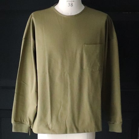VORTEX 8オンス（MVS天竺）サイドスリット Aライン L/S Tシャツ【MADE IN JAPAN】『日本製』/ Upscape Audience [AUD6576]