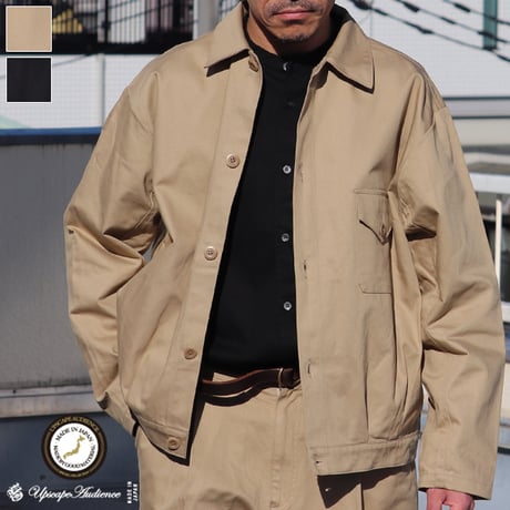 新品 Upscape Audience トラッカージャケット ベージュ L Audience（オーディエンス）の「Upscape Audience アップ